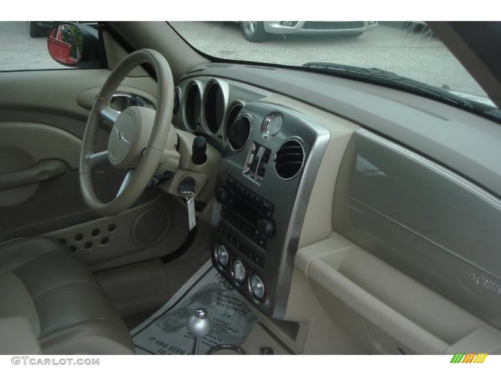 2006 PT Cruiser GT Convertible - Linen Gold Metallic Pearl / Pastel Pebble Beige photo #12
