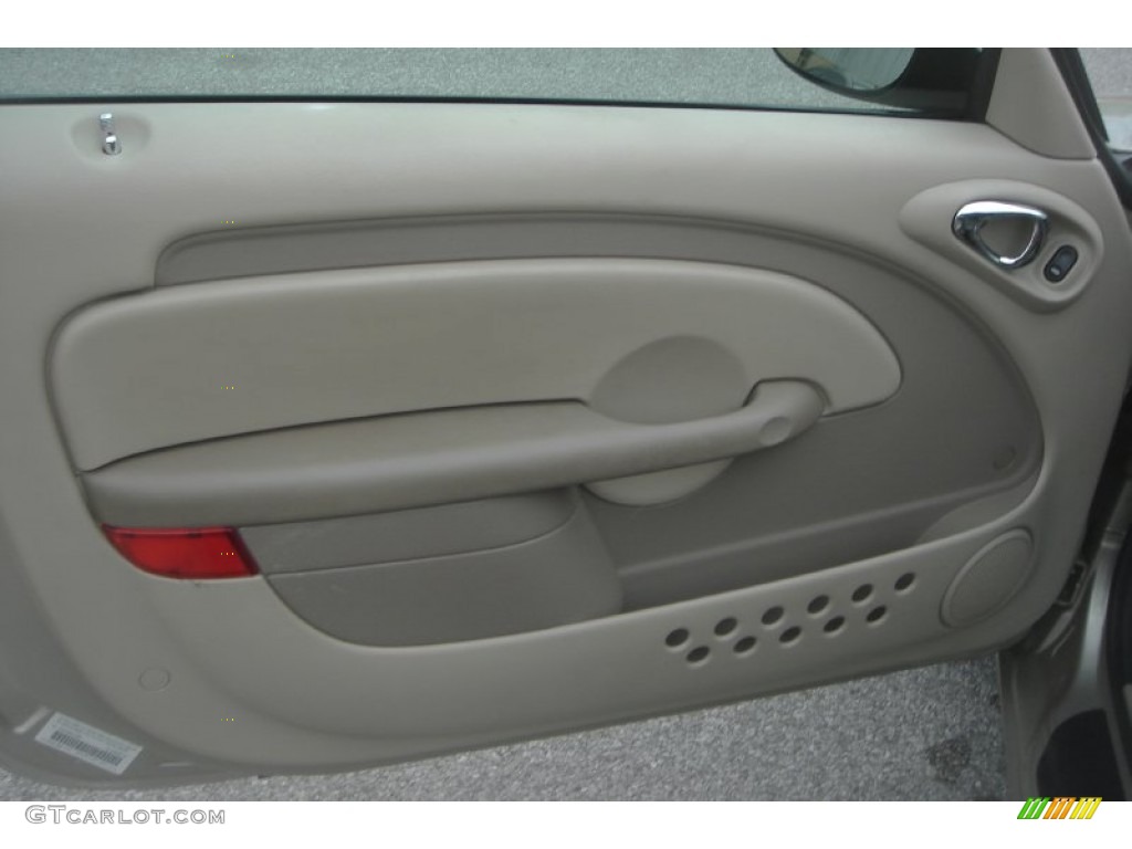 2006 PT Cruiser GT Convertible - Linen Gold Metallic Pearl / Pastel Pebble Beige photo #25
