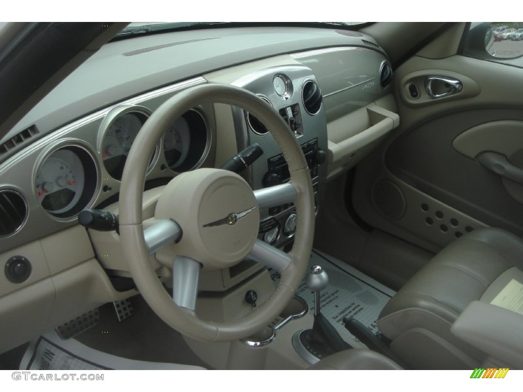 2006 PT Cruiser GT Convertible - Linen Gold Metallic Pearl / Pastel Pebble Beige photo #26