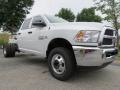 Bright White - 3500 Tradesman Crew Cab 4x4 Dually Chassis Photo No. 4