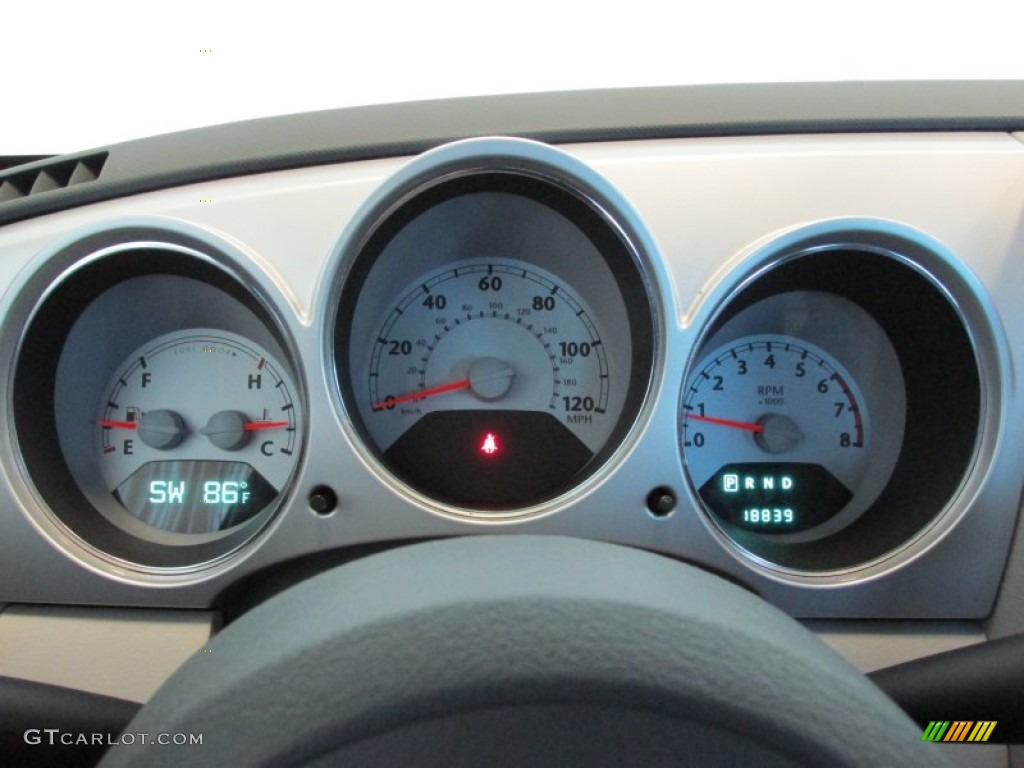 2010 PT Cruiser Classic - Bright Silver Metallic / Pastel Slate Gray photo #12