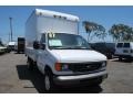 Oxford White - E Series Cutaway E350 Commercial Moving Truck Photo No. 3