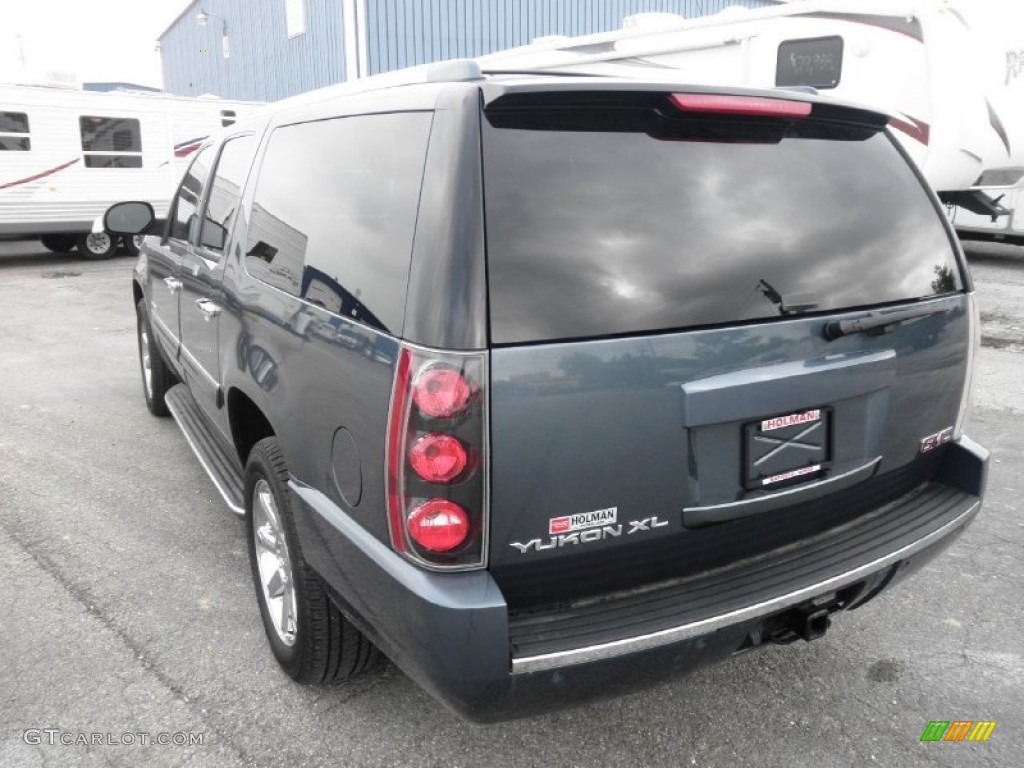 2008 Yukon XL Denali AWD - Dark Slate Metallic / Ebony photo #25