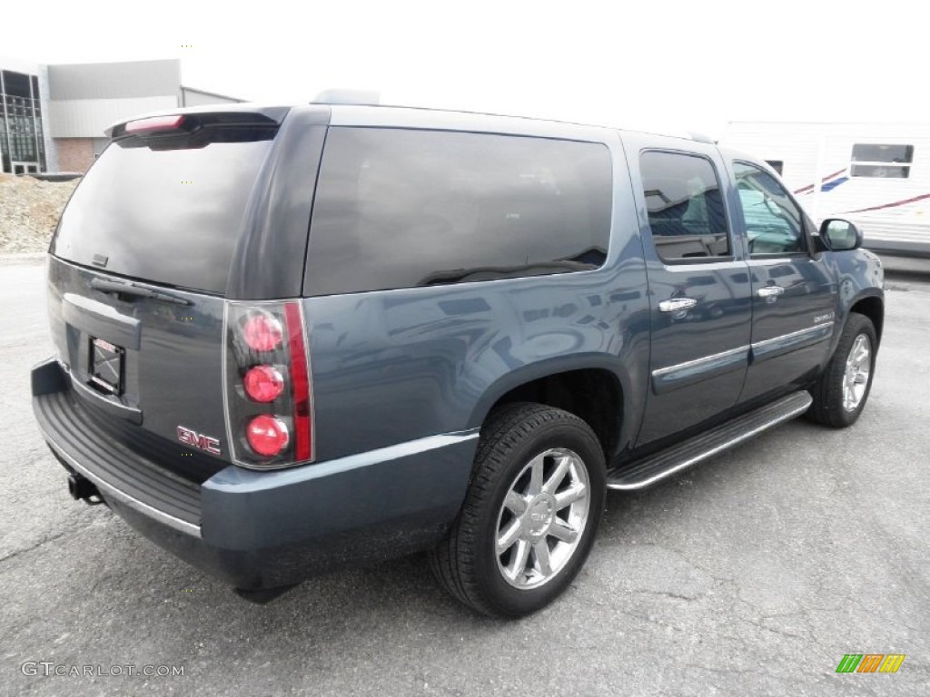 2008 Yukon XL Denali AWD - Dark Slate Metallic / Ebony photo #33