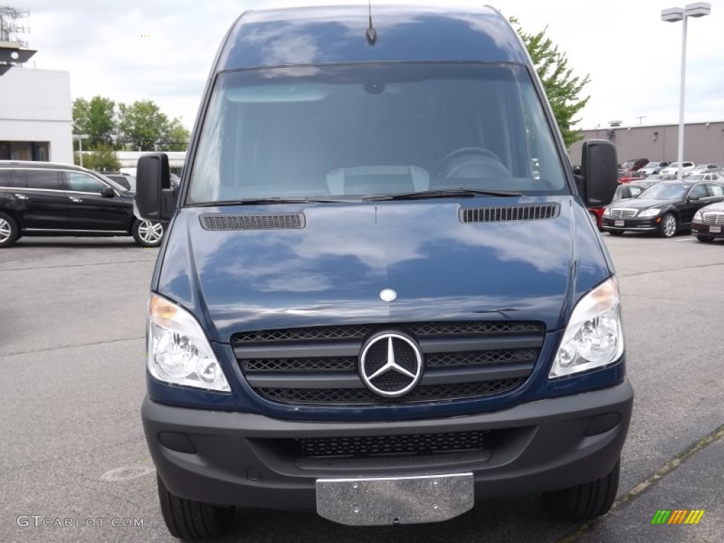 2013 Sprinter 2500 Cargo Van - Steel Blue / Lima Black Fabric photo #2