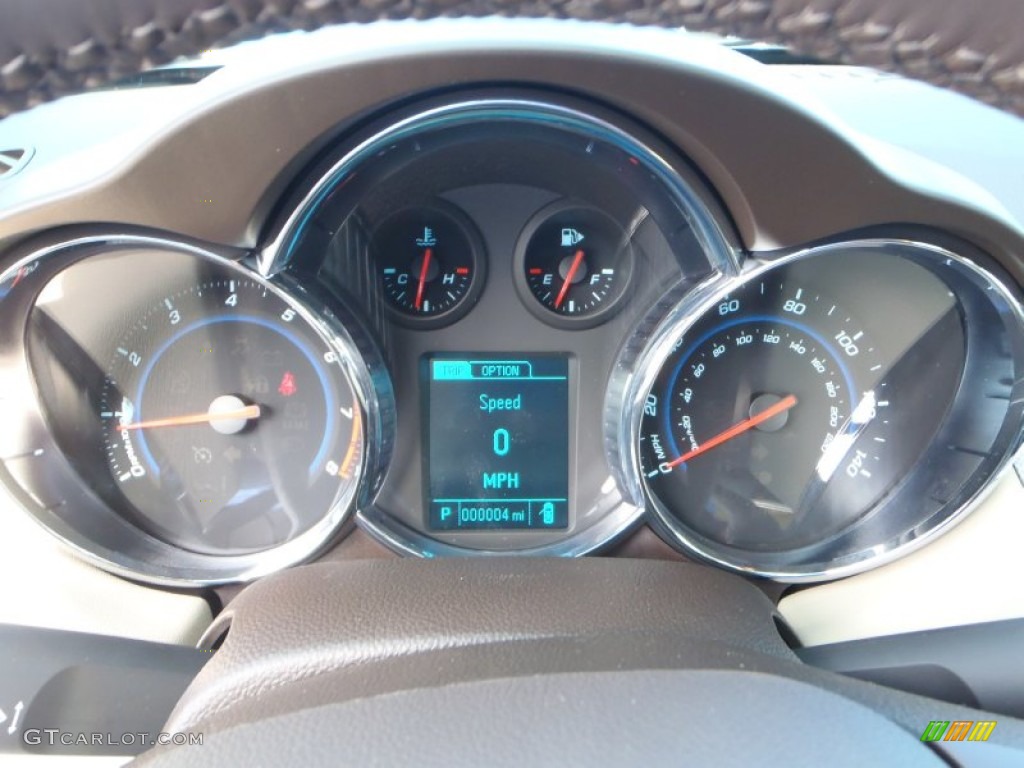 2013 Cruze LTZ/RS - Summit White / Cocoa/Light Neutral photo #14