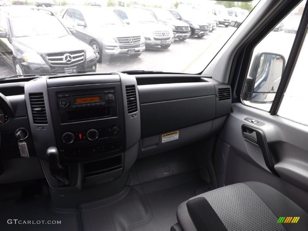 2013 Sprinter 2500 Cargo Van - Steel Blue / Lima Black Fabric photo #9