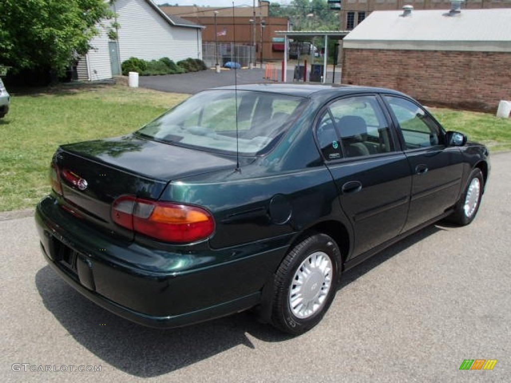 2002 Malibu Sedan - Forest Green Metallic / Gray photo #8