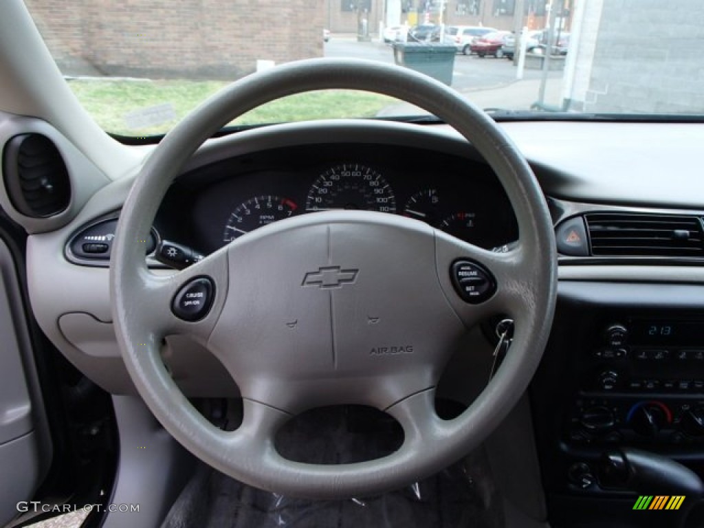 2002 Chevrolet Malibu Sedan Gray Steering Wheel Photo #81262181
