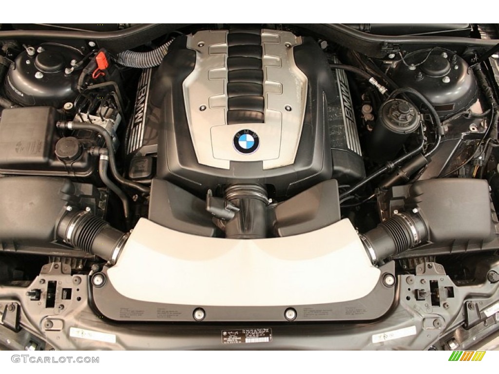 2008 BMW 7 Series 750Li Sedan 4.8 Liter DOHC 32-Valve VVT V8 Engine Photo #81262366