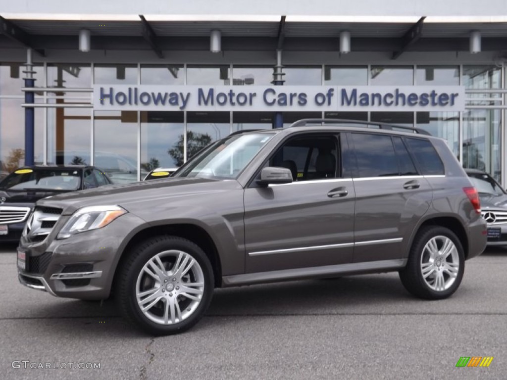 2013 GLK 250 BlueTEC 4Matic - Pebble Grey Metallic / Black photo #1