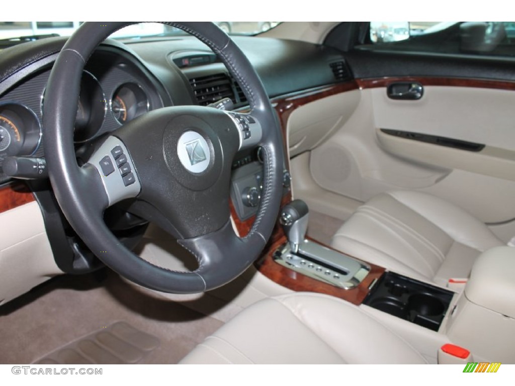 2007 Aura XE - Berry Red / Tan photo #14