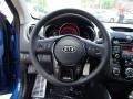 2013 Kia Forte Koup Black Interior Steering Wheel Photo
