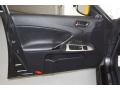 2010 Lexus IS Black Interior Door Panel Photo