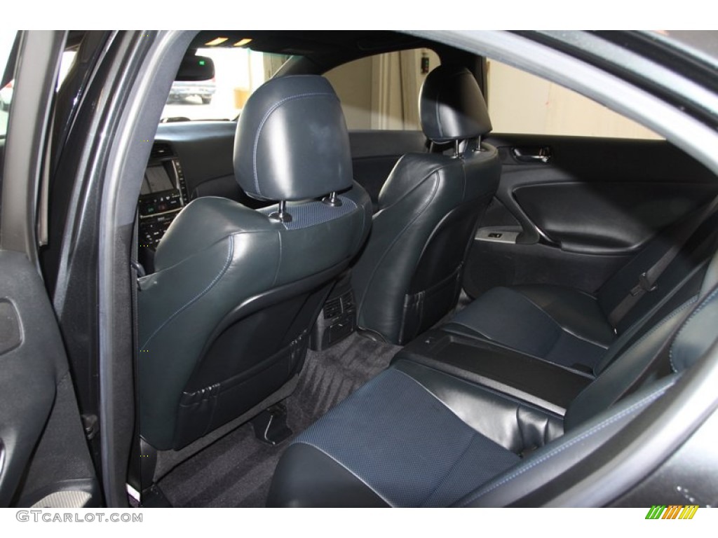 2010 Lexus IS F Rear Seat Photo #81265552