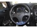 Black 2010 Lexus IS F Steering Wheel