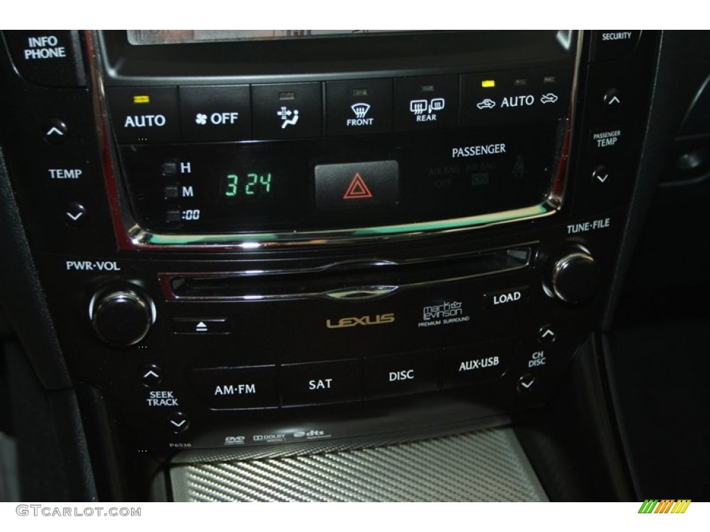 2010 Lexus IS F Controls Photo #81265717