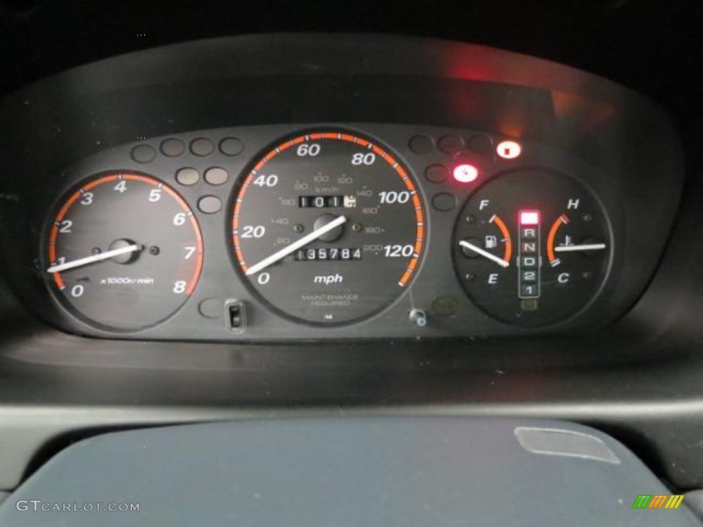 2001 Honda CR-V Special Edition 4WD Gauges Photo #81266002