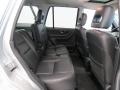 2001 Honda CR-V Black Leather Interior Rear Seat Photo
