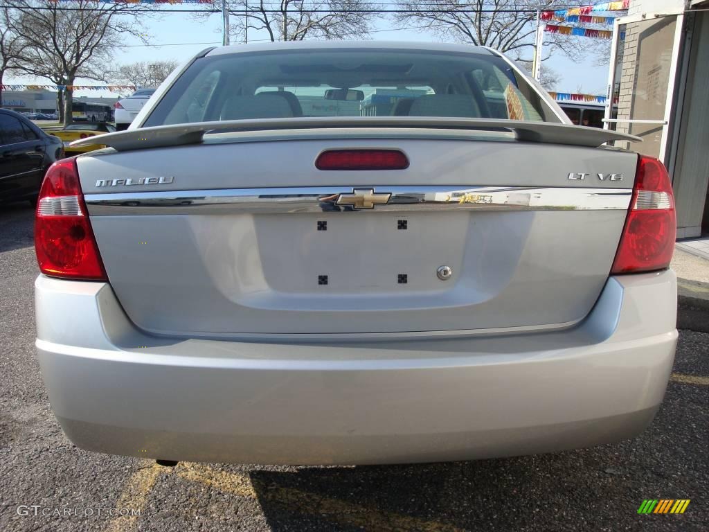 2006 Malibu LT V6 Sedan - Silverstone Metallic / Titanium Gray photo #5
