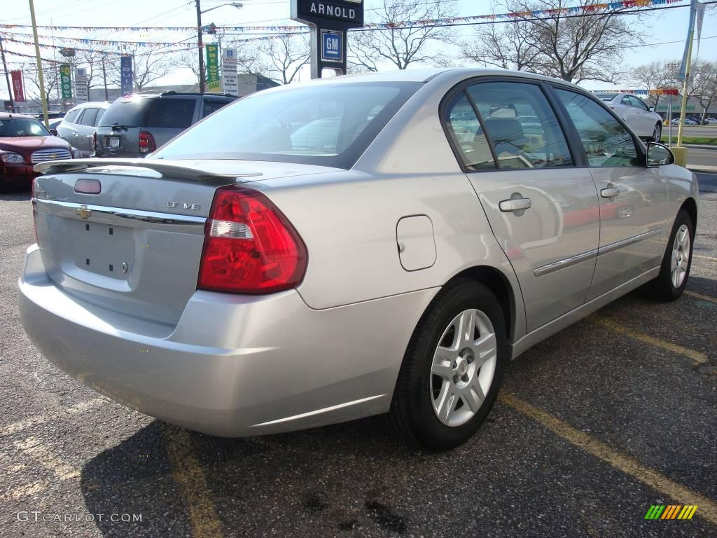 2006 Malibu LT V6 Sedan - Silverstone Metallic / Titanium Gray photo #6