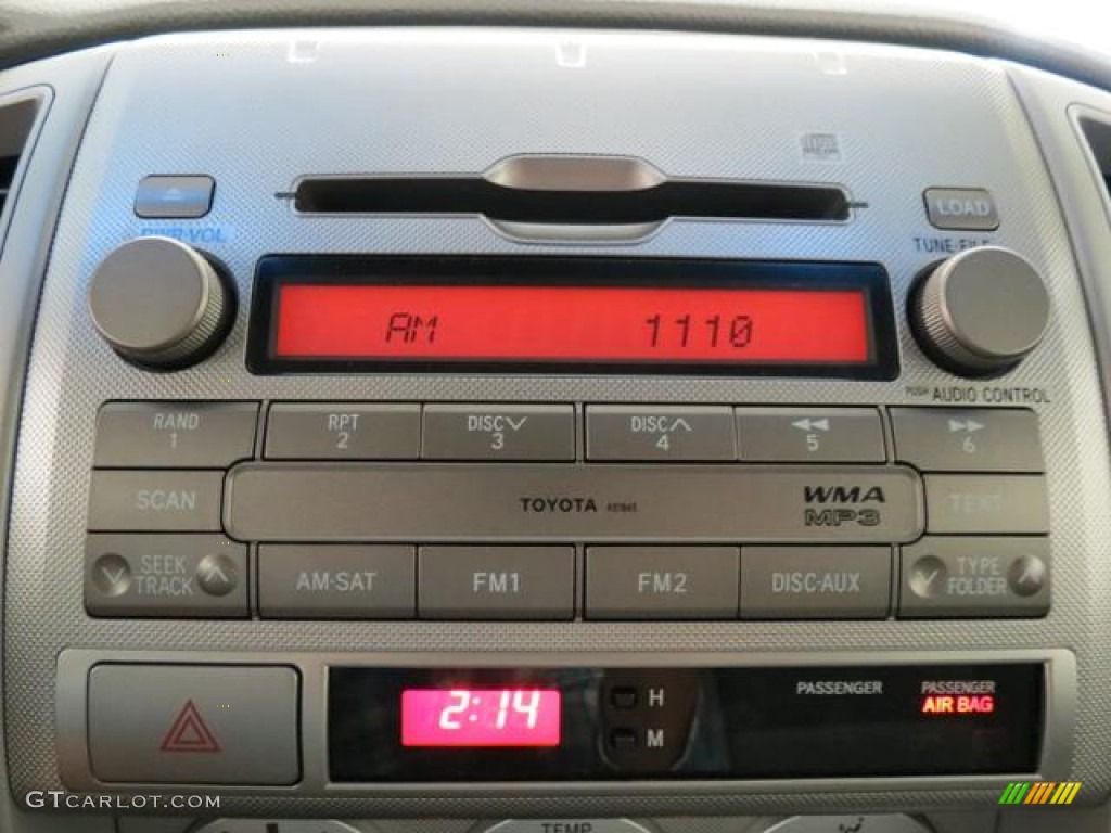 2010 Toyota Tacoma V6 PreRunner Double Cab Audio System Photos