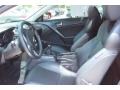 Black Leather 2012 Hyundai Genesis Coupe 3.8 Grand Touring Interior Color