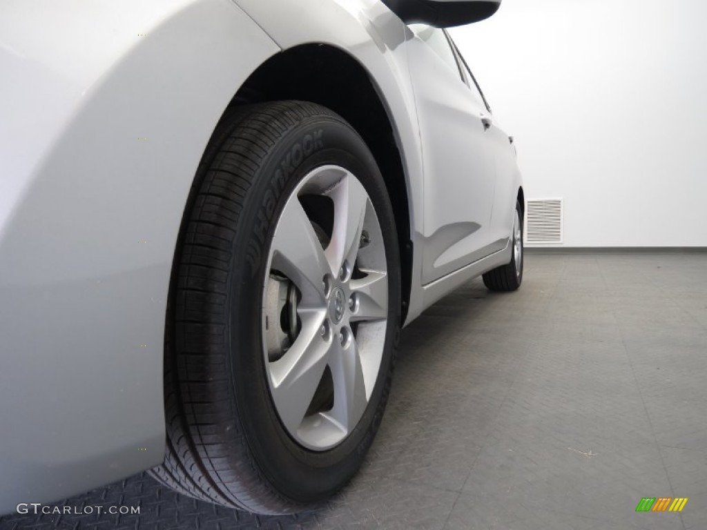 2013 Elantra GLS - Shimmering Air Silver / Gray photo #5