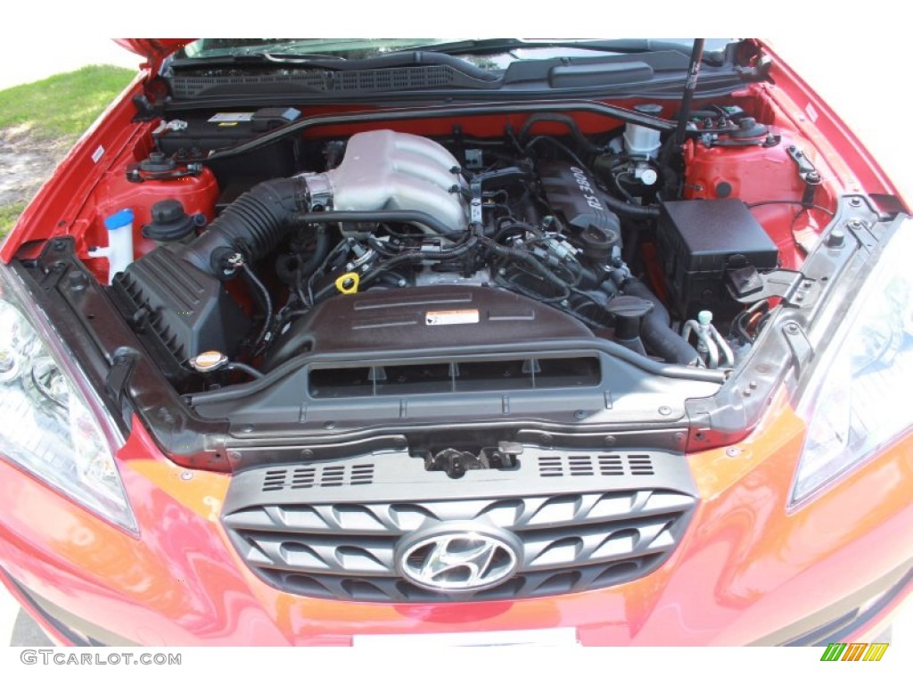2012 Hyundai Genesis Coupe 3.8 Grand Touring 3.8 Liter DOHC 24-Valve Dual-CVVT V6 Engine Photo #81268710