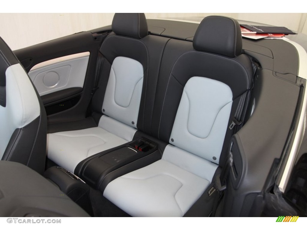 2011 Audi S5 3.0 TFSI quattro Cabriolet Rear Seat Photo #81268807