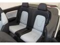 Black/Pearl Silver Silk Nappa Leather Rear Seat Photo for 2011 Audi S5 #81268807