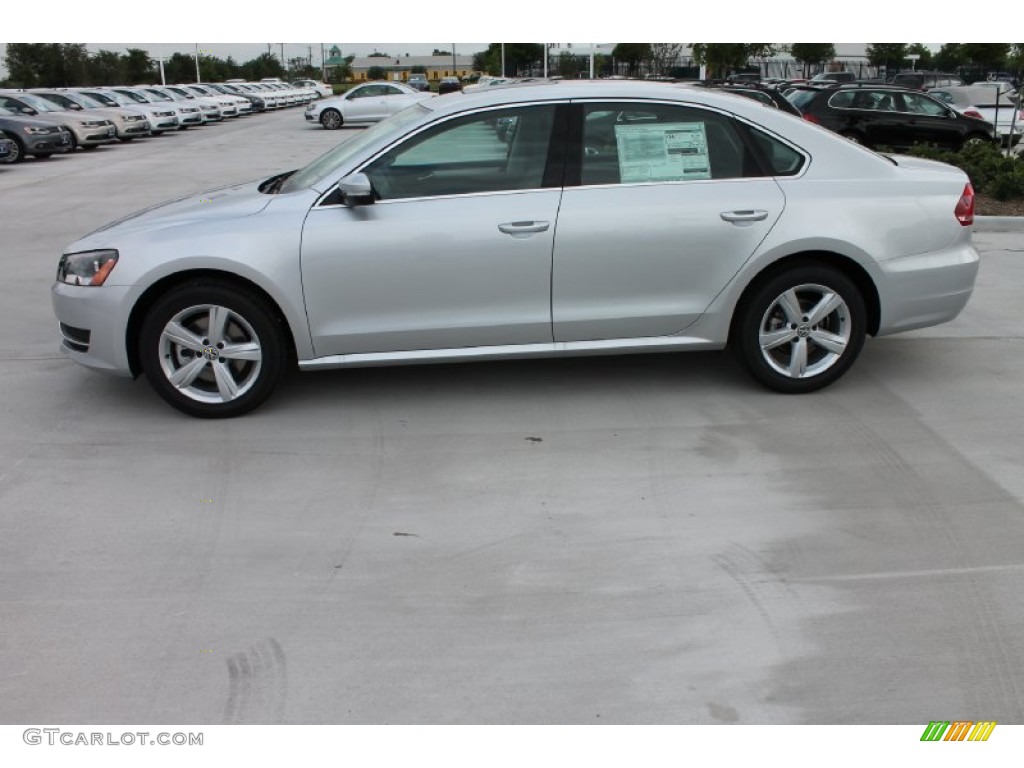 Reflex Silver Metallic 2013 Volkswagen Passat TDI SE Exterior Photo #81268975