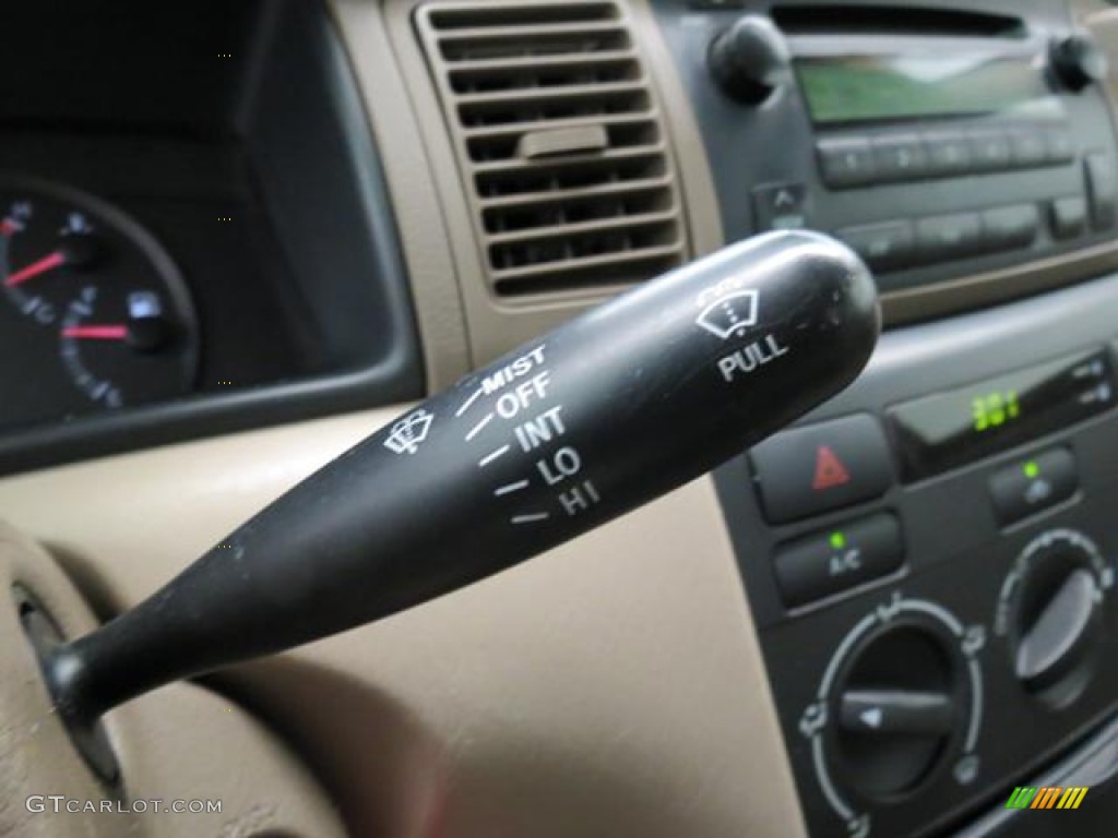 2005 Toyota Corolla CE Controls Photo #81269068