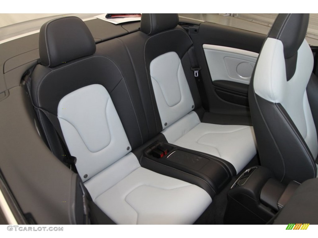 2011 Audi S5 3.0 TFSI quattro Cabriolet Rear Seat Photo #81269302