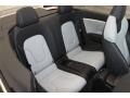 Black/Pearl Silver Silk Nappa Leather Rear Seat Photo for 2011 Audi S5 #81269302