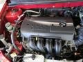 1.8L DOHC 16V VVT-i 4 Cylinder 2005 Toyota Corolla CE Engine