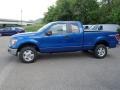 Blue Flame Metallic 2013 Ford F150 XLT SuperCab 4x4 Exterior