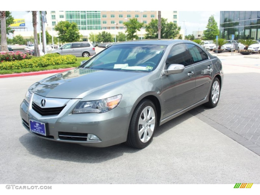 2010 RL Technology - Silver Jade Metallic / Ebony photo #2