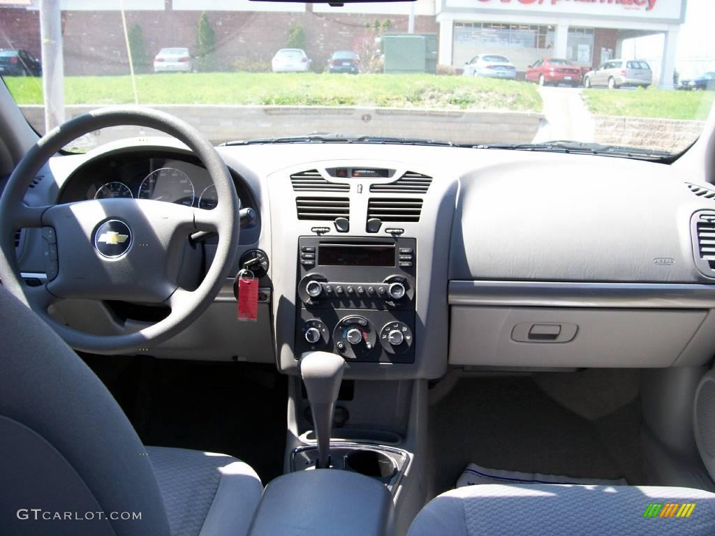 2007 Malibu LS Sedan - White / Titanium Gray photo #5