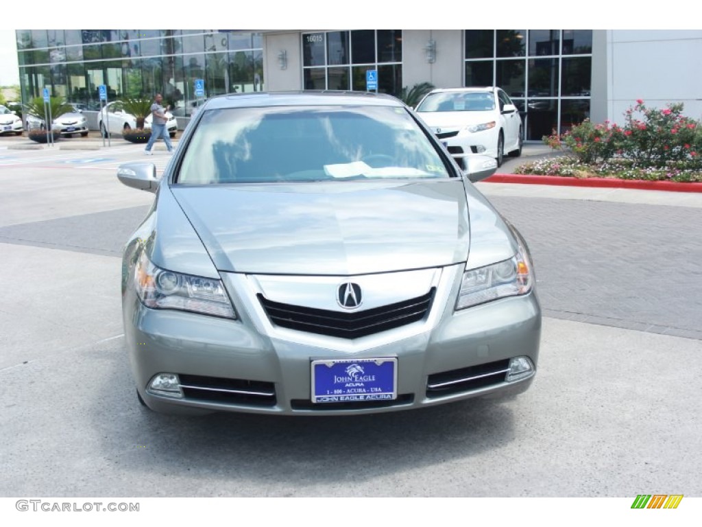 2010 RL Technology - Silver Jade Metallic / Ebony photo #3