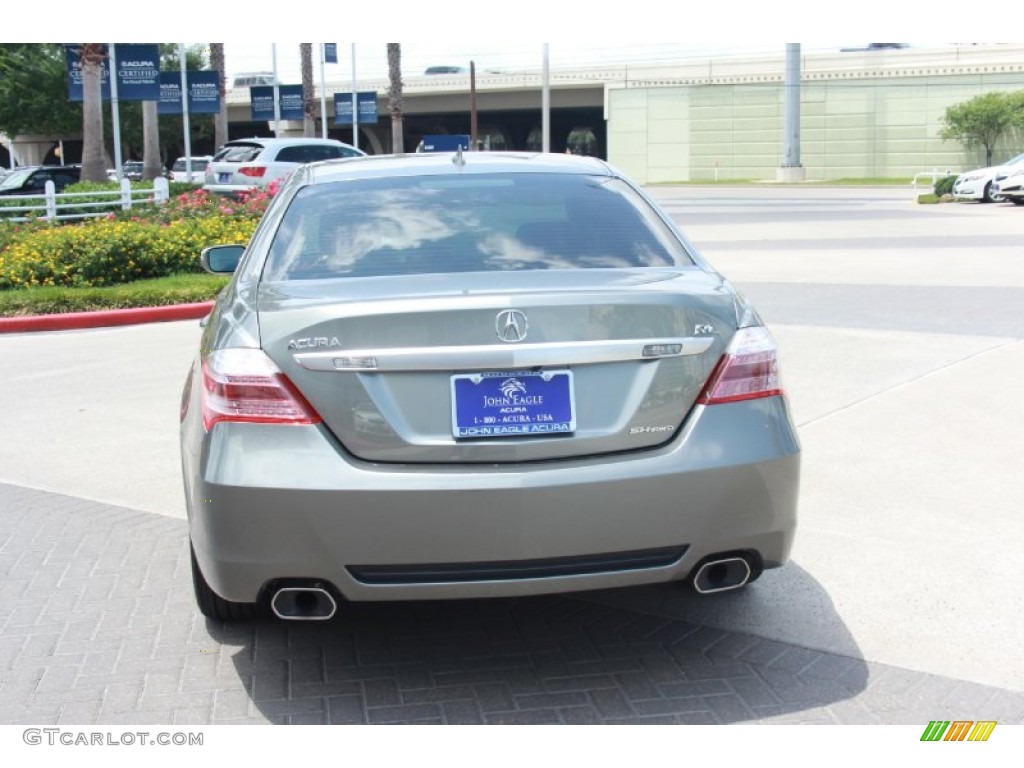 2010 RL Technology - Silver Jade Metallic / Ebony photo #4