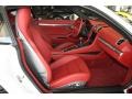 Carrera Red Natural Front Seat Photo for 2014 Porsche Cayman #81269818