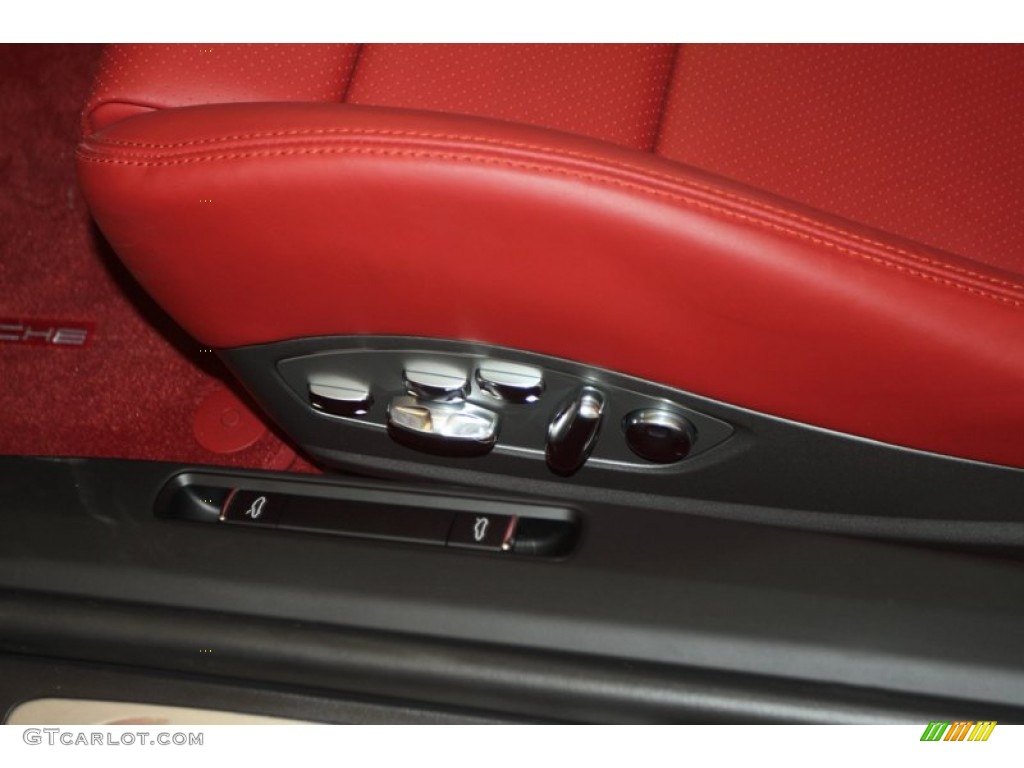 Carrera Red Natural Interior 2014 Porsche Cayman S Photo #81269931