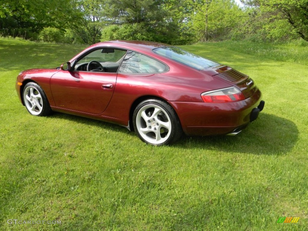 1999 911 Carrera 4 Coupe - Arena Red Metallic / Graphite Grey photo #4