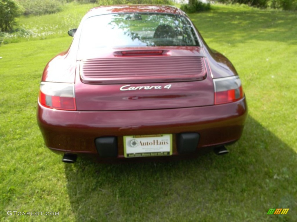 1999 911 Carrera 4 Coupe - Arena Red Metallic / Graphite Grey photo #6