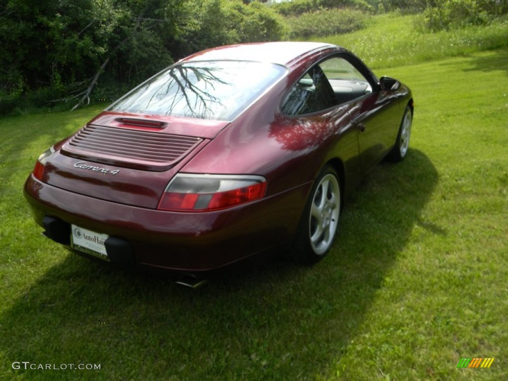 1999 911 Carrera 4 Coupe - Arena Red Metallic / Graphite Grey photo #7