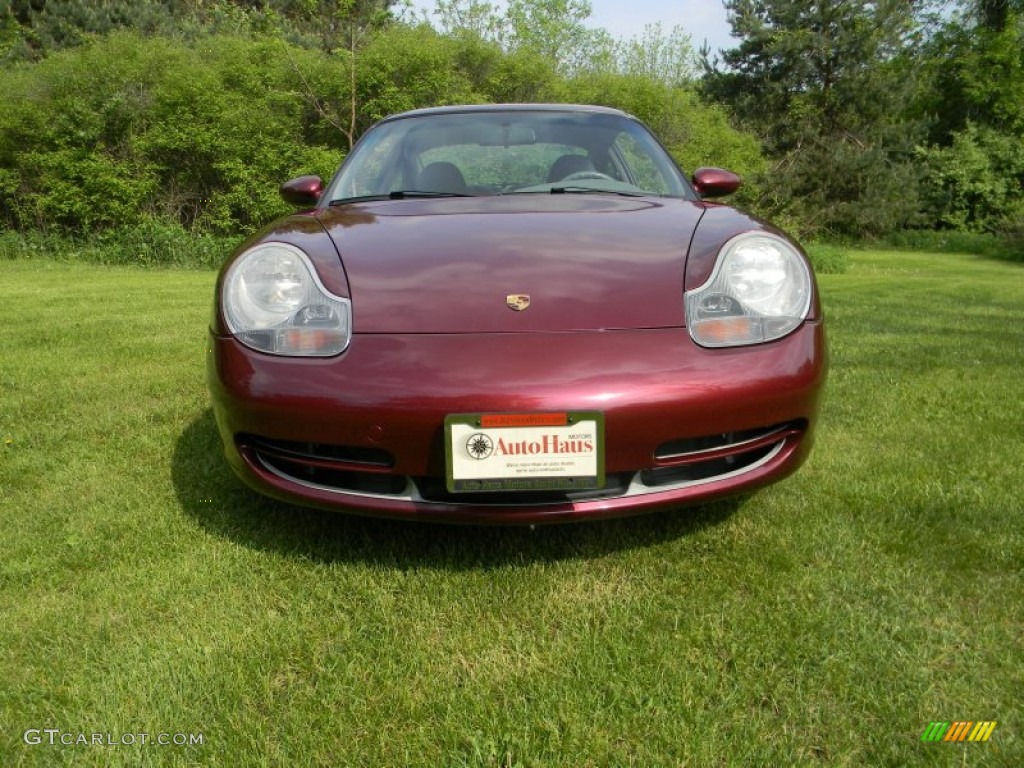 1999 911 Carrera 4 Coupe - Arena Red Metallic / Graphite Grey photo #12