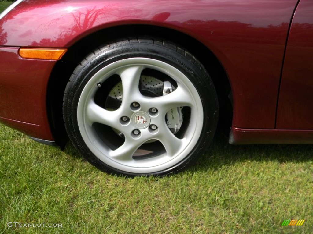 1999 911 Carrera 4 Coupe - Arena Red Metallic / Graphite Grey photo #29