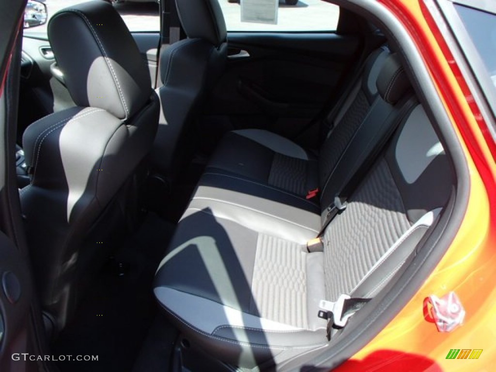 ST Smoke Storm Recaro Seats Interior 2013 Ford Focus ST Hatchback Photo #81270919