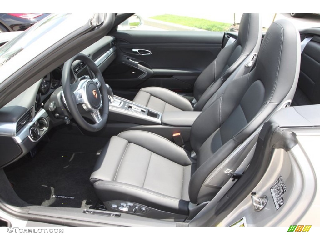 Black Interior 2013 Porsche 911 Carrera Cabriolet Photo #81270924